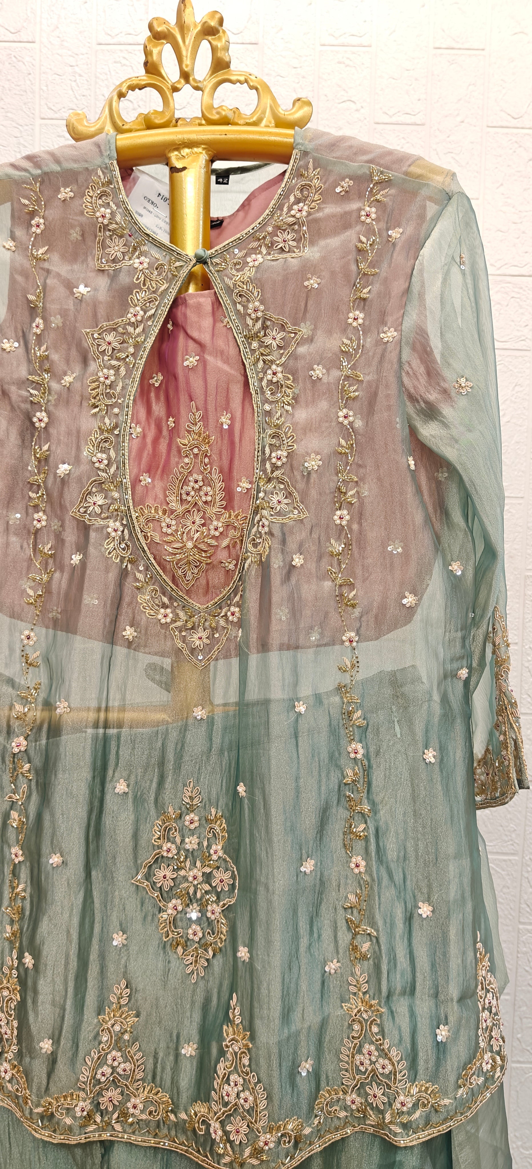 The Sage & Rose Heritage Sharara Set