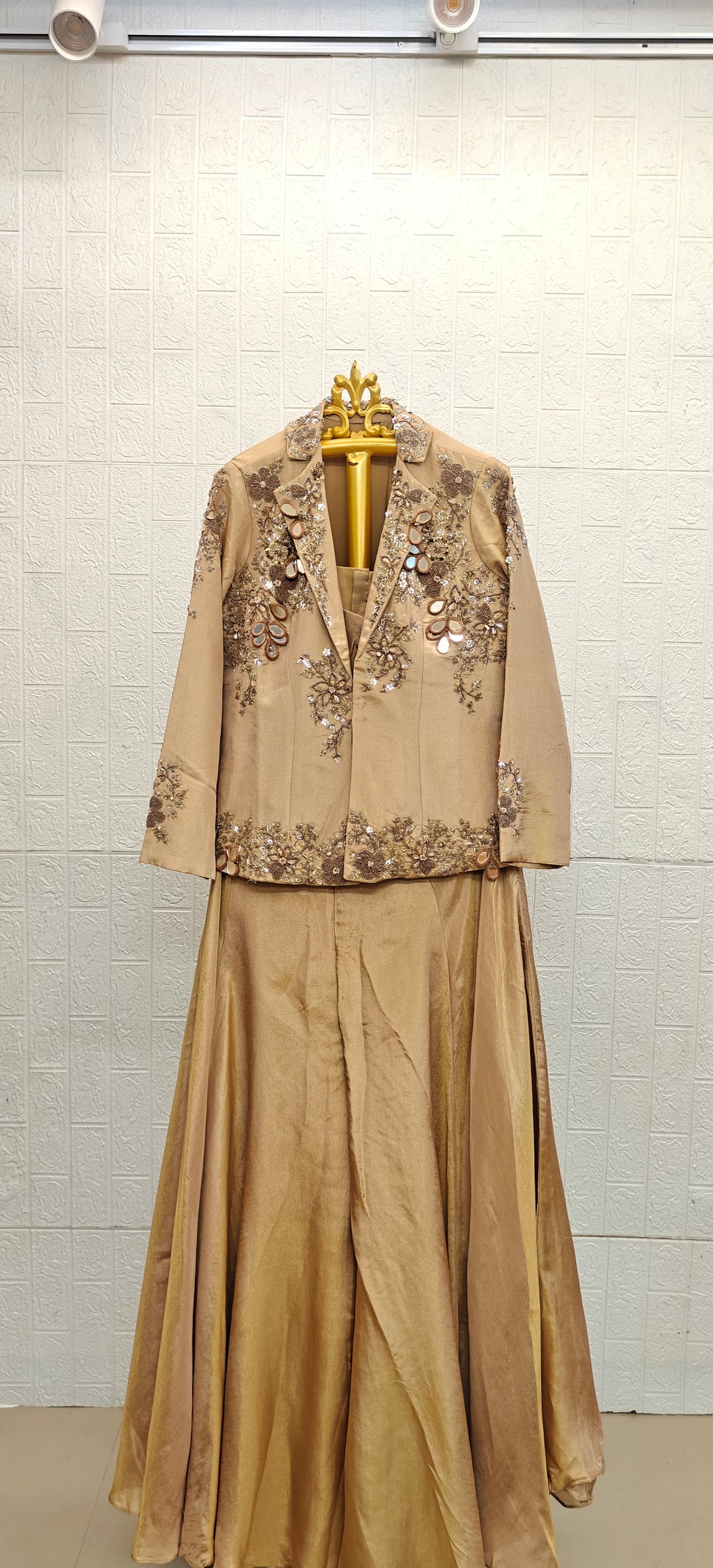The Gilded Heritage Blazer Set