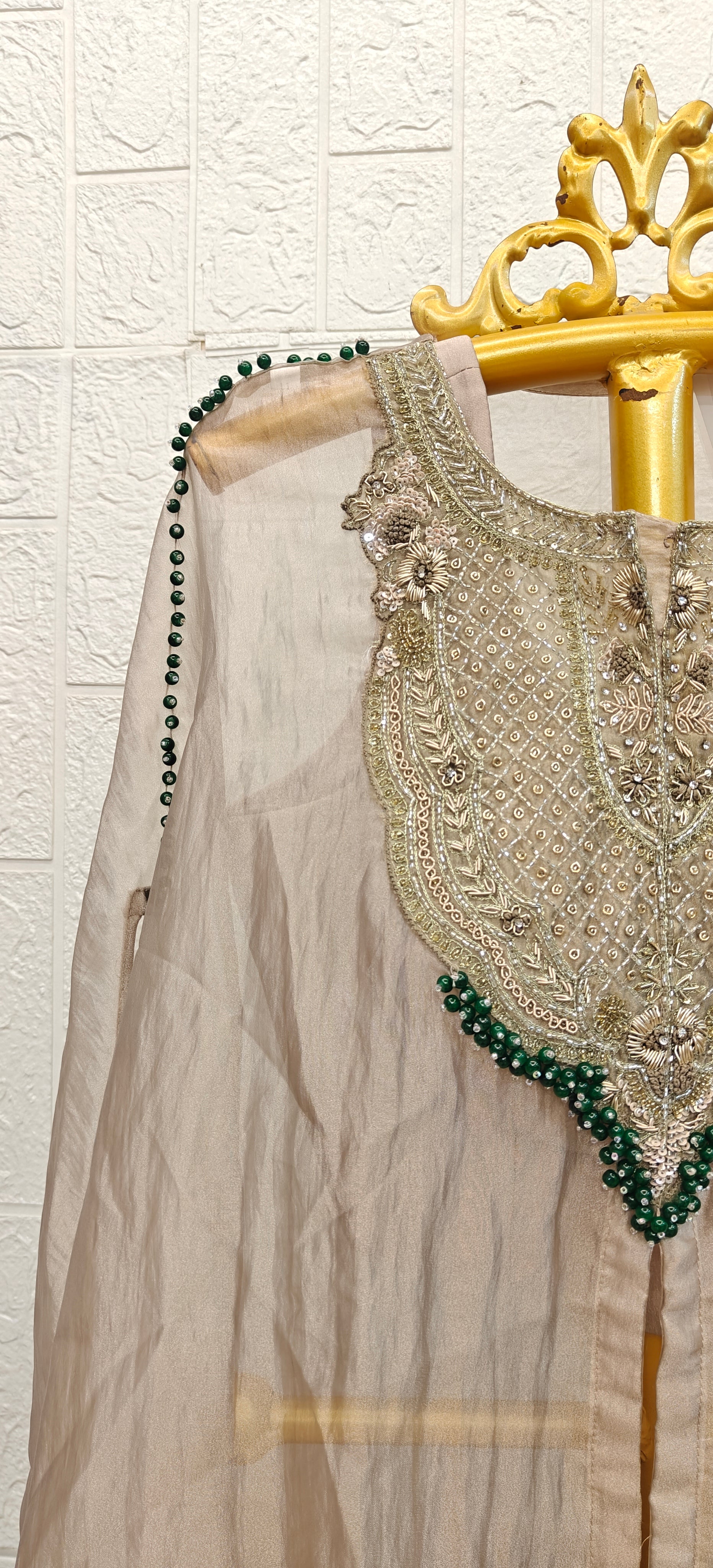 The Champagne Shimmer Kaftan Set(CHANGE COLOUR)