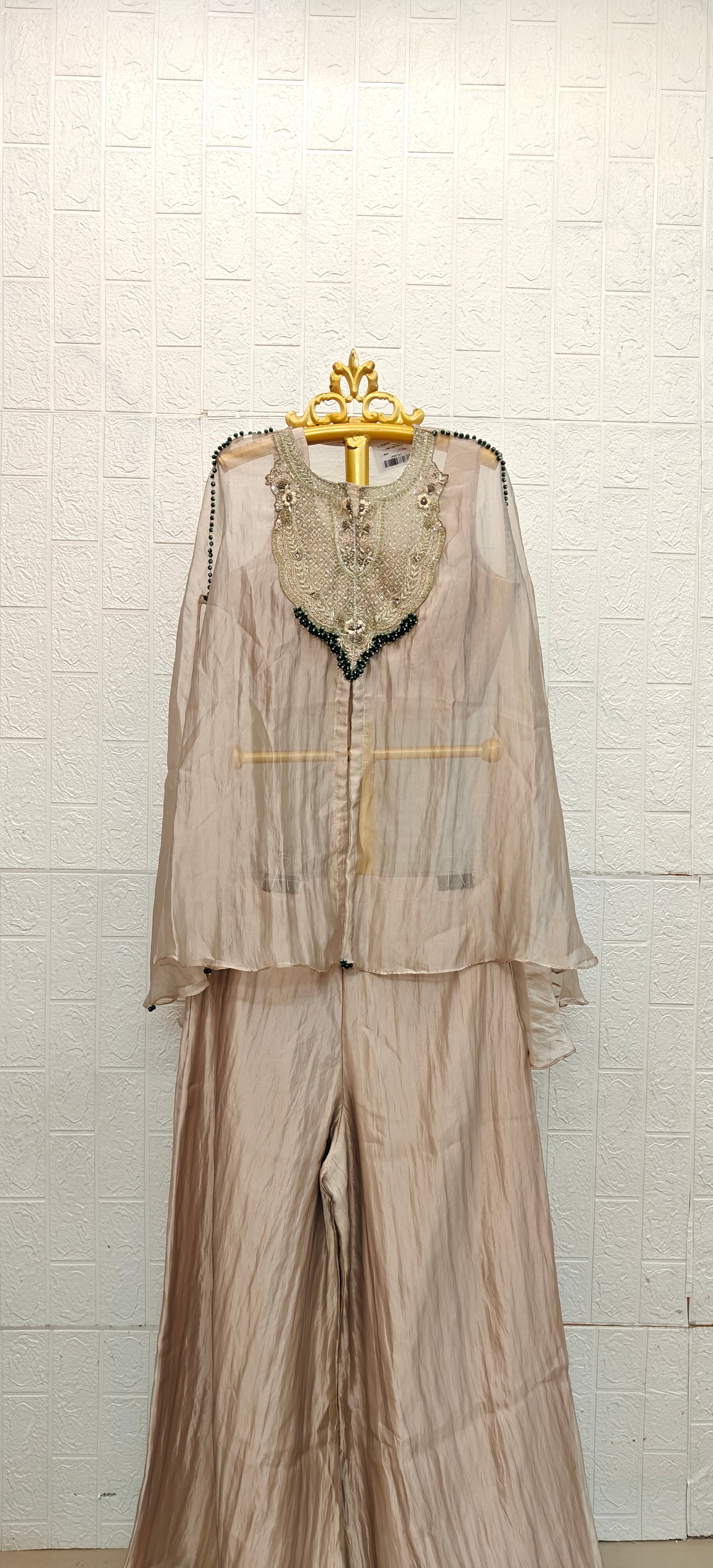 The Champagne Shimmer Kaftan Set(CHANGE COLOUR)