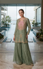 The Sage & Rose Heritage Sharara Set